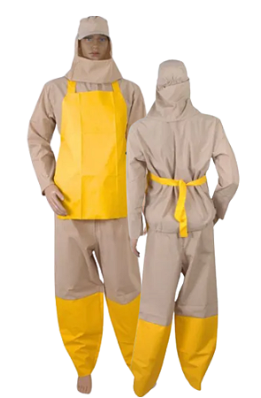 Conjunto para Aplicação de Agrotóxico 40 Lavagens tecido cretone.