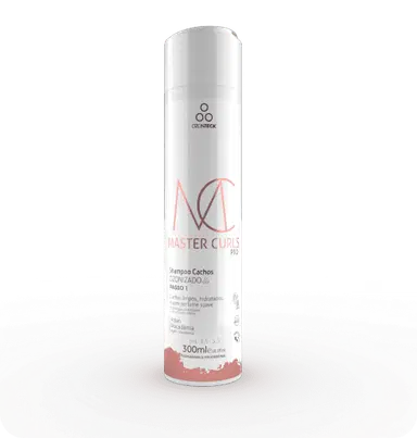 SHAMPOO PARA CABELOS CACHEADOS MASTER CURLS OZONTECK
