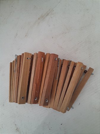 Cachepot De Madeira Tipo Leque (kit com 5)