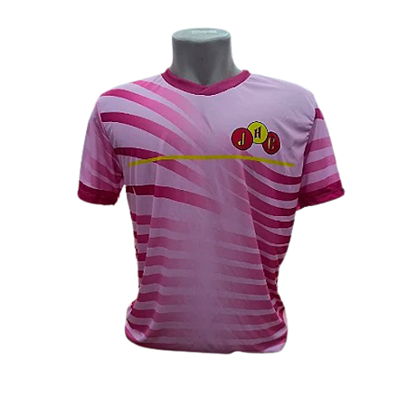 Camisa Jabaquara Atlético Clube - Oficial Modelo 8 Rosa