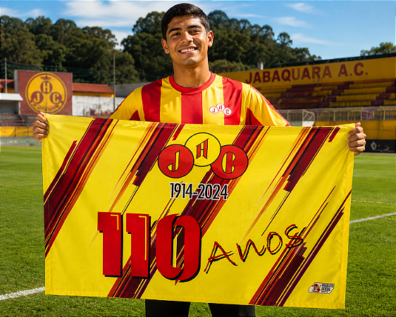 Bandeira Comemorativa 110 anos - Edição Colecionador