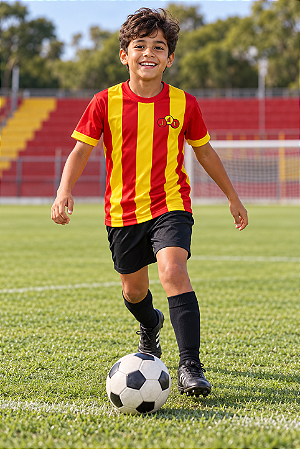 Camisa Jabaquara Atletico Clube - Oficial Modelo 1 Infantil
