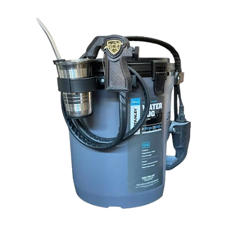 Garrafa Tereré Jet Stanley Jug 7,5L Cinza + Bateria Recarregável