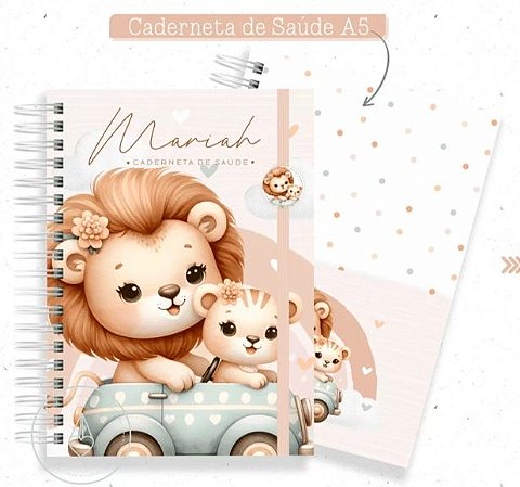 CADERNETA DE VACINA MAE E FILHA LEOA