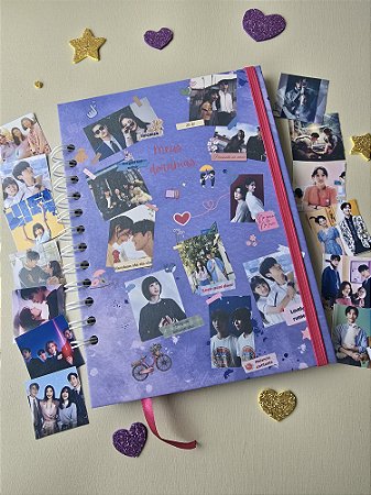 Meus doramas - Diário de doramas coleção start + 10 adesivos