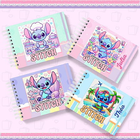 Livro de colorir - Stitch