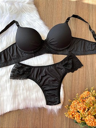 Conjunto 368038 Preto