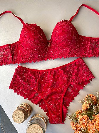 Conjunto 724 Vermelho