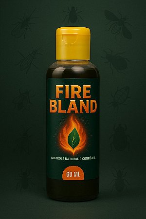 FIRE BLAND 60ml ( Controle natural de Cochonilha, Pulgão, Acaro, Mosca Branca e Tripes)