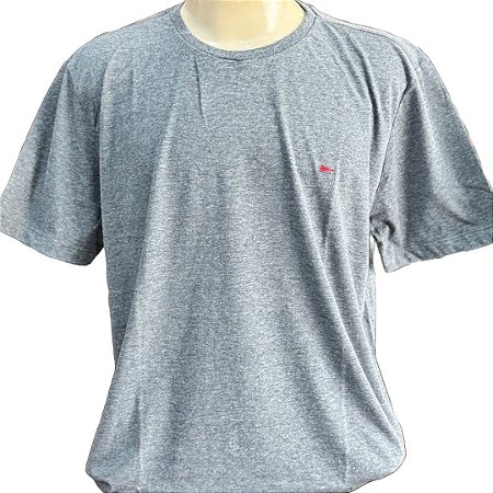 CAMISETA MASCULINA FAST BACK CINZA