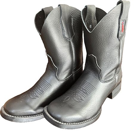 BOTA MASCULINA TEXAS STARS PRETA