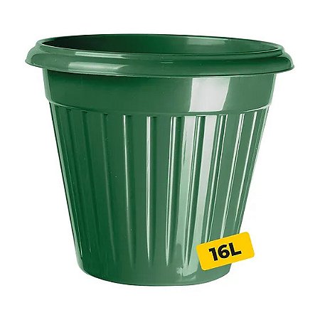 VASO REDONDO VERDE N° 36 16 LITROS