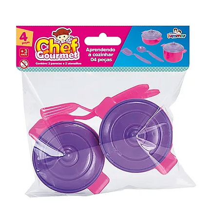 KIT 4 A APRENDENDO A COZINHAR