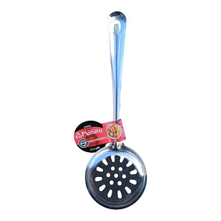 ESCUMADEIRA DE INOX 25,5CM LINHA LAR