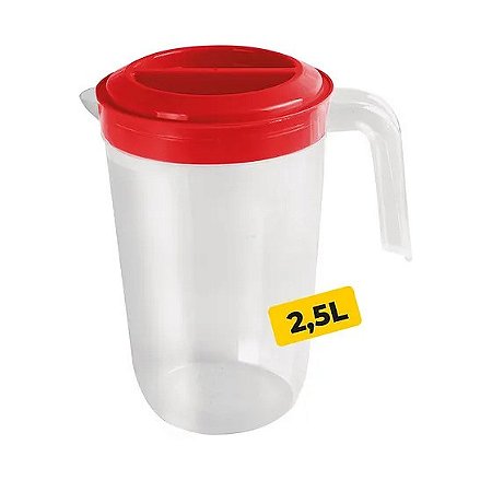 JARRA C/ TPA 2,5 L TRANSPARENTE