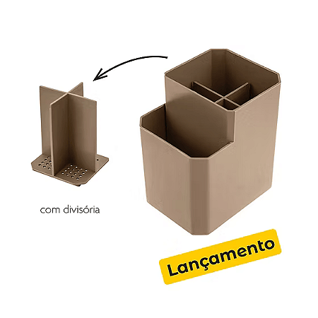 Organizador Multiuso com Divisórias
