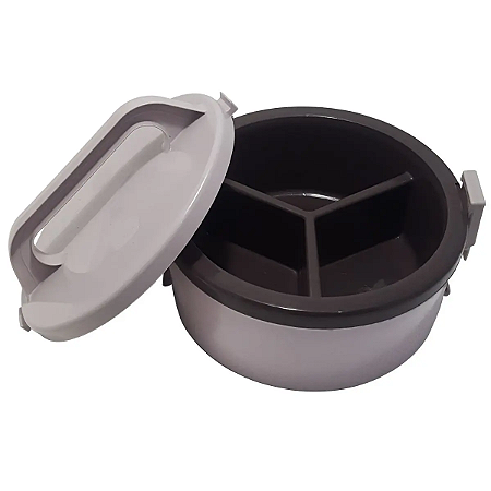 MARMITA TERM PLAST 1,5L 1 PRATO 3 DIV TECKOR