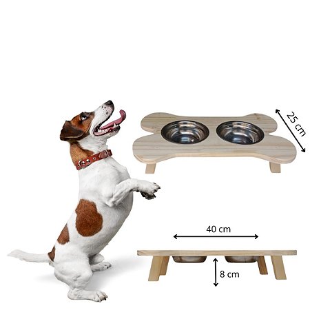 COMEDOURO OSSO PARA CÃES E GATOS