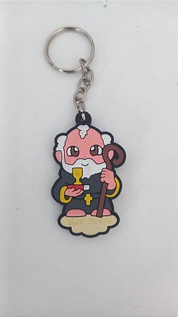 Chaveiro Emborrachado de São Bento