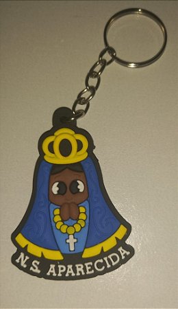 Chaveiro Emborrachado de Nossa Senhora