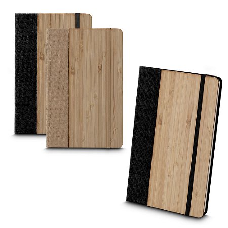 Caderno Personalizado Bambu 20,6x13cm – 80 Folhas