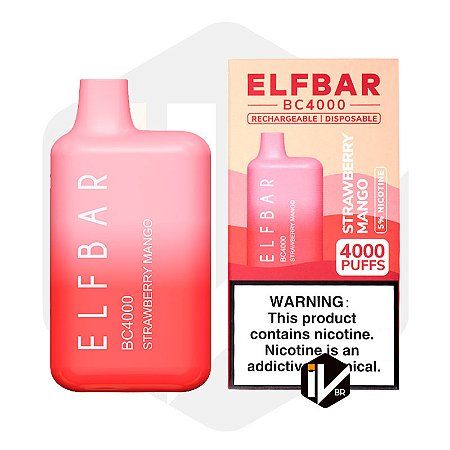 ElfBar 4k - 4000 PUFFS - Pod Descartável