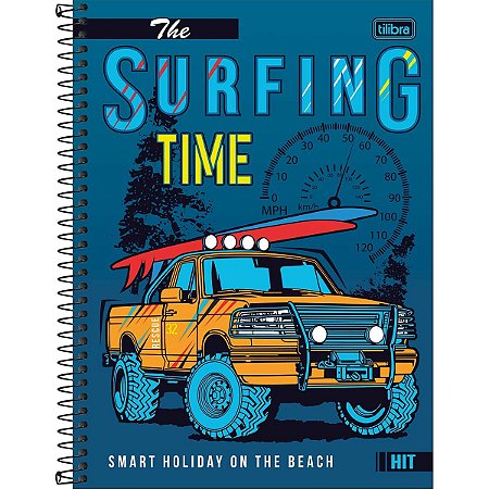 CADERNO 16 MATÉRIAS HIT MASCULINO 256 FOLHAS