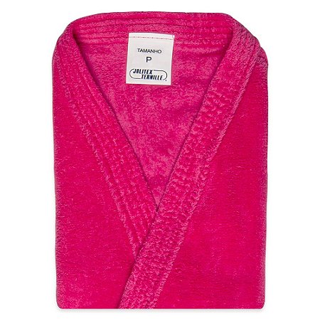 Roupão Fleece Jolitex Tamanho P Pink