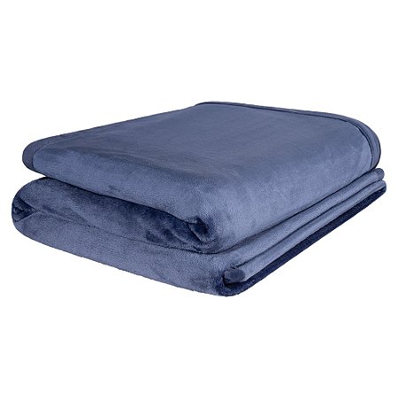 Cobertor King Size Europa Toque de Luxo 240 x 250cm Índigo