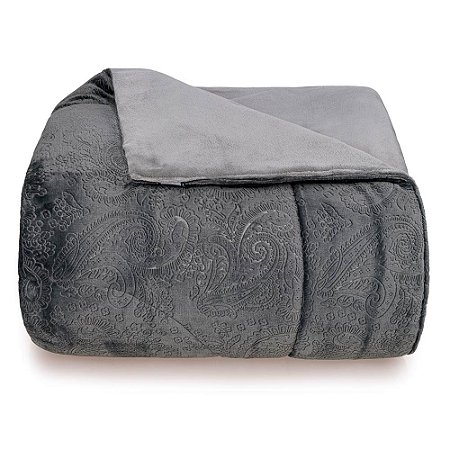 Edredom Queen Size Plush Euro Trend Europa Menfis