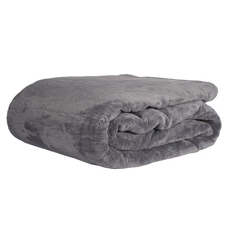 Cobertor King Size Corttex Living Art Soft 500 240x260cm Grafite