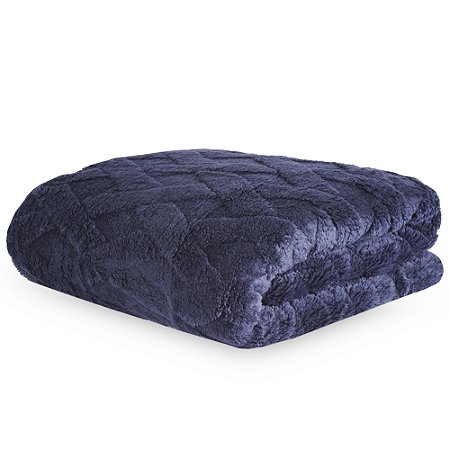 Cobertor Queen Size Corttex Dexter 220x240cm Azul