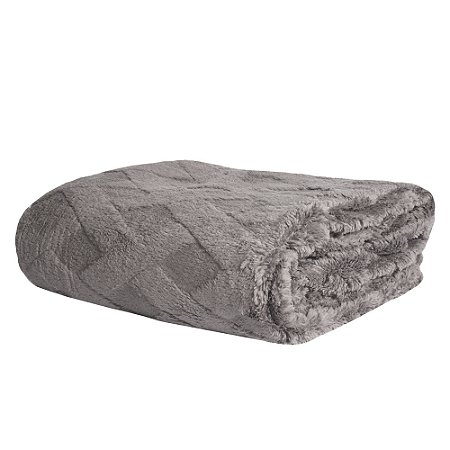 Cobertor King Size Corttex Dexter 240x260cm Grafite
