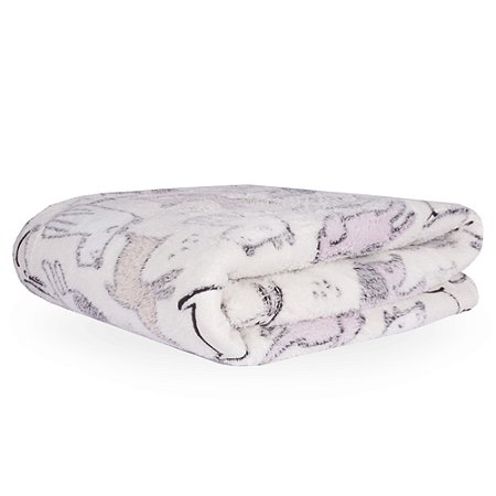 Manta Solteiro Corttex Brilha no Escuro Shine 150x200cm Pets