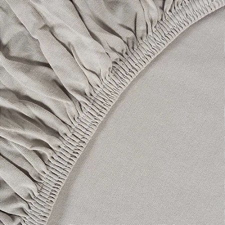 Lençol King Size Altenburg Malha In Cotton Greige