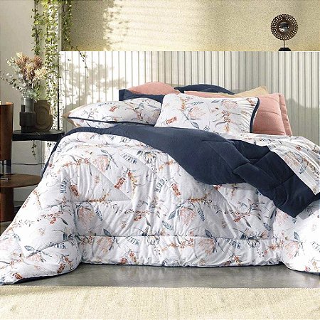 Jogo de Cama King Size Altenburg Blend Malha 4 Peças Malha
