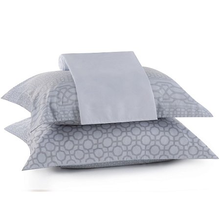 Jogo de Cama Queen Size Lynel Sofistic 3 Peças Greece (40cm)