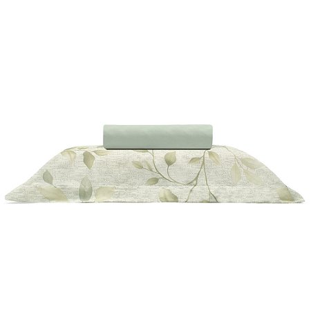 Jogo de Cama Solteiro Buettner 150 Fios 2 Peças Vivance Verde