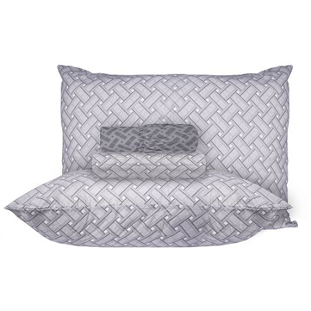 Jogo de Cama Casal 150 Fios Corttex Attuale Estampa 1