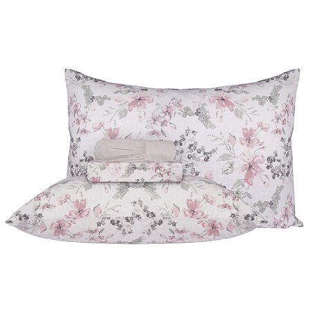 Jogo de Cama Queen Size 150 Fios Corttex 4 Peças Attuale Estampa 5
