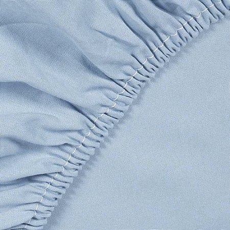 Lençol Avulso King Size Buettner 200 Fios Reffinata Azul Jeans
