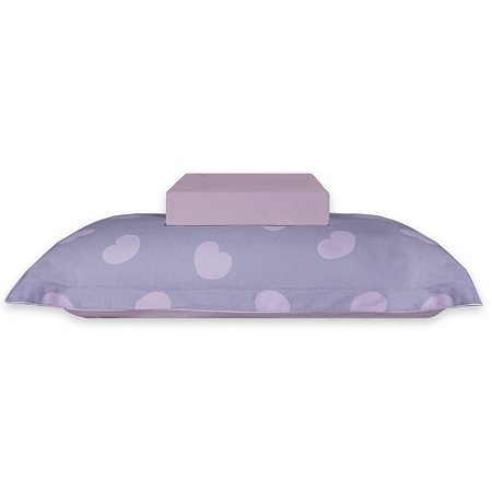 Jogo de Cama Solteiro Malha 2 Peças Bella Enxovais Isa