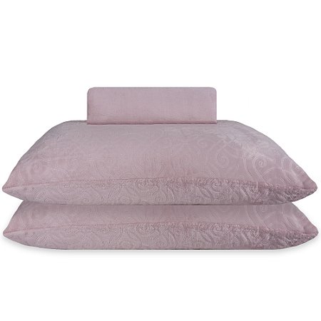 Jogo de Cama Casal Plush 3 Peças Bella Enxovais Dreams Taylor