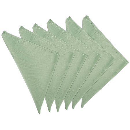 Kit Guardanapo de Tecido Karsten Gourmet 6 Peças Verde Menta