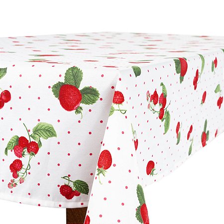 Toalha de Mesa Quadrada 4 Lugares Dohler Clean Athenas 140x140cm Iolanda