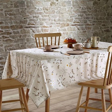 Toalha de Mesa Retangular 8 Lugares Dohler Clean Athenas 160x250cm Esmeralda