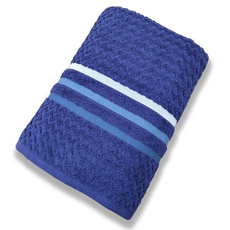 Toalha de Rosto Jacquard Trento Corttex 50x70cm Marinho