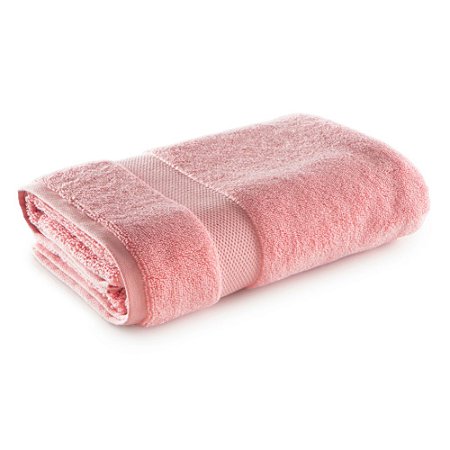 Toalha de Banho Super Soft Zero Twist Corttex 70x140cm Rosa