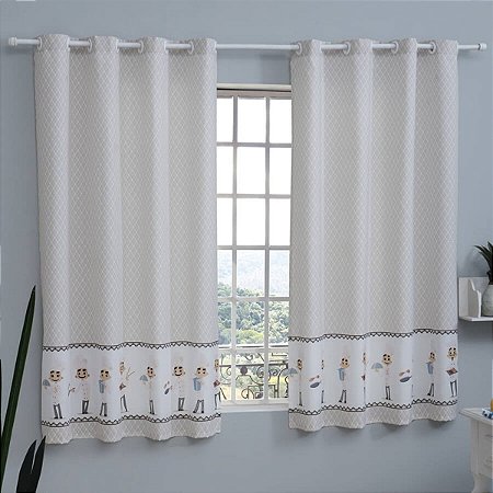 Cortina para Cozinha Sultan Cheff Casa D'oro (240x140cm)