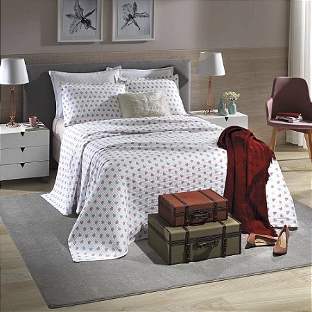 Colcha King Size Dohler Piquet 3 Peças Vênus